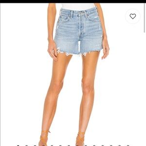 Agolde Parker Long Shorts